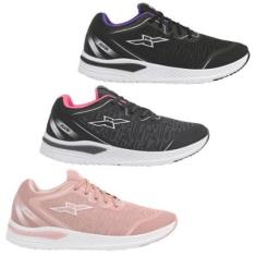 Kit 3 Pares Tênis Feminino Esportivo Caminhada Original FXB-Feminino