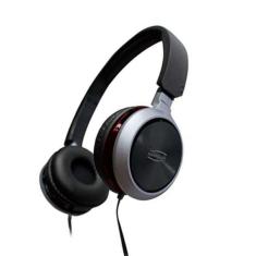 Headphone Headset Premium P2 4 Vias Cinza/Vermelho HS-115