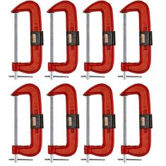 Kit 8 Grampos Tipo C Marceneiro Leve 8 Polegadas Starfer