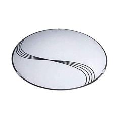 Plafon Sobrepor Redondo Pequeno Linhas, Attena, 1303 Peq Cr, Cromado