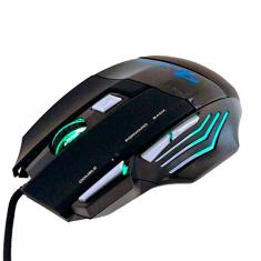 Mouse Gamer Hayom 7D MU-2909 DPI 7 Botões Preto com LED