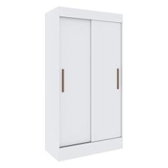 Guarda-roupa 2 Portas Correr 2 Gavetas Milano Multimóveis Vcr4143 Branco