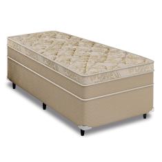 Cama Box Solteiro + Colchão Molas Ensacadas Don Cielo Viscogel Europillow 88x188x72cm