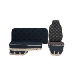 Sofá Cama Carona + Capa Banco Le Caminhão Vw Constellation - DUARTE ES