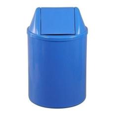 Lixeira Plástica Com Tampa Vai-vem 12 Litros - JSN, Azul