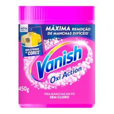 Tira Manchas em Pó Vanish Multi Power Oxi Action 450g para roupas coloridas