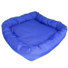 Colchonete Caminha Pet Dog Azul 62cm X 62cm - Malu Metais