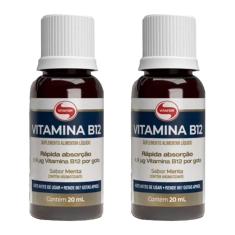 Kit 2X: Vitamina B12 Líquida Vitafor 20ml