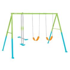 Balanço De Jardim Infantil Três Posições Gangorra E Assentos Intex