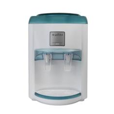 Bebedouro Água De Mesa Gelada Latina BR355 Com Compressor, Reservatório 2L Alça para Transporte e Bandeja Removível Branco Com Verde (110V)