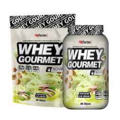 Kit Pote + Refil Whey Protein Gourmet - FN Forbis Nutrition-Unissex