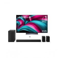 Combo Smart TV LG OLED Evo AI C5 55" 2025 + SoundBar S60TR 5.1 Canais,