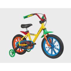Bicicleta Infantil Aro 14 Com Rodinhas Zigbim - Caloi