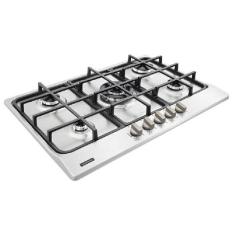 Cooktop A Gás New Penta 5 Queimadores Aço Inox Tramontina