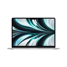Apple notebook MacBook Air de 13 polegadas: Chip M2 da Apple com CPU de oito núcleos e GPU de oito núcleos, de 256 GB SSD - Prateado