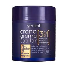 YENZAH - CRONOGRAMA CAPILAR 3 EM 1 - MÁSCARA, Yenzah