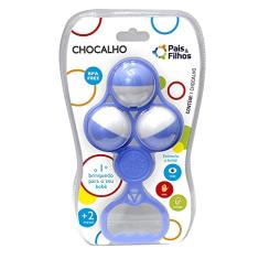 Pais & Filhos Chocalho Azul - Blister