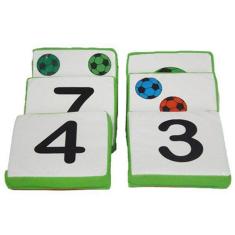 Jogo da memória gigante números e quantidades brink sul