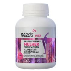 Polivitamínico Needs Vita Mulher 90 Cápsulas