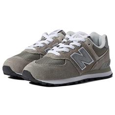 New Balance Tênis infantil unissex 574 V1 Lifestyle com cadarço