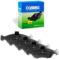 Kit Pastilha Freio Argo C3 Palio 2011 a 2019 Dianteira Teves N1770 Cob