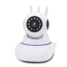 Câmera Ip Monitoramento Wifi 3 Antenas Onvif
