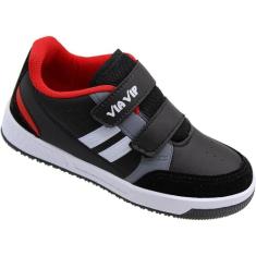 Tênis Infantil Via Juvenil Colegial Casual Escolar Macio Masculino