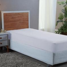 Lençol de Solteiro Avulso Com Elástico Premium Micro Percal 400 Fios L