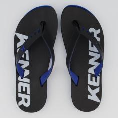 Chinelo Kenner RED Preto e Azul-Masculino