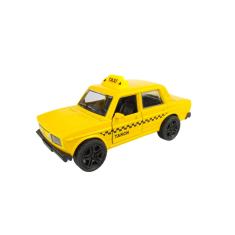 Miniatura Taxi 1:32 Die Cast Amarelo