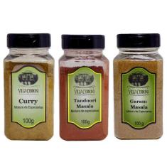 Temperos - Curry, Tandoori Masala e Garam Masala - Villa Cerroni