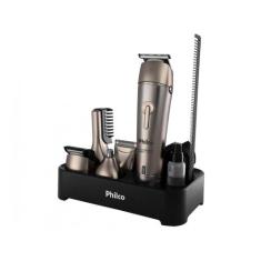 Aparador de Pelos Philco Multi Groom Aqua PAP03 - 12 em 1 com Acessóri