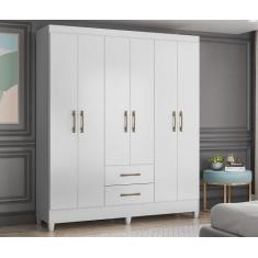 Guarda Roupa Roupeiro Moval Solteiro Panamá Branco