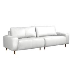 Sofá Decorativo Sala de Estar Metropole 4 Lugares 240cm Bipartido Cour