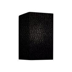 Arandela Retangular Retro Vivare Md-2002 Cúpula em Tecido 25/16x10cm - Bivolt