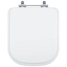 Tampa de Vaso Poliéster Quadra Branco para bacia Deca