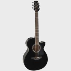 Violão Takamine Gf15ce Mini Jumbo Aço Elétrico Com Afinador - Preto