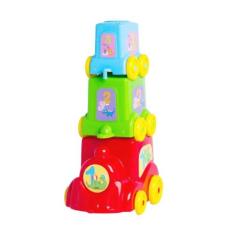 Brinquedo Infantil Educativo Trenzinho de Encaixar Baby Super Toys - 2