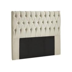 Cabeceira Cama King 196cm Capitonê Atlas Estofama, Bege