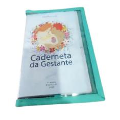 Capa plástica para caderneta de vacinação padrão SUS - Capa de caderne