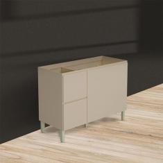 Balcão para Pia Ambiente Art 120cm Vanilla  Kits Paraná