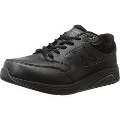 New Balance Tênis de caminhada masculino 928 V3 com cadarço, Preto/preto, 12.5 Wide