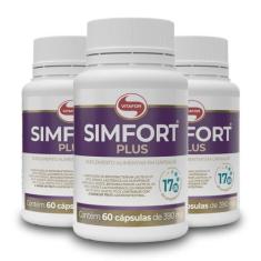 Kit 3 Simfort Plus Vitafor 60 Cápsulas