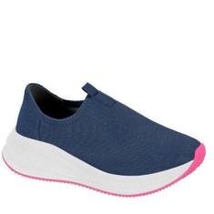 Tênis Casual Infantil Menina Conforto Calce Fácil 2577.100 - Marinho - 31-Feminino