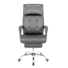 Cadeira Presidente Reclinável em Couro PU Pelegrin PEL-3022