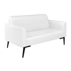 Sofá Namoradeira Pés Villach Marisa Corano D03 - D\`rossi Cor Branco