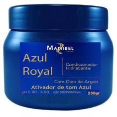 Máscara Matizadora Azul Royal Óleo Argan 250G Mairibel - Mairibel