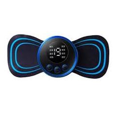 Massageador Elétrico Cervical Eletroterapia Ems Pescoço Perna Lombar Abdome