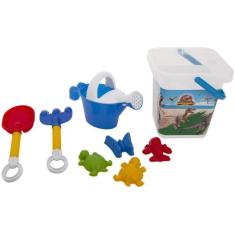 Kit Praia Infantil Monte Líbano - Dinossauros 8 Peças