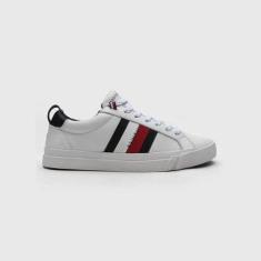 Tênis Masculino Tommy Hilfiger Dino 9A Branco THFM0FM02576-Masculino